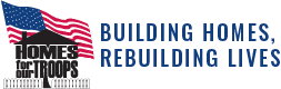 Homes For Our Troops - Fundraising logo